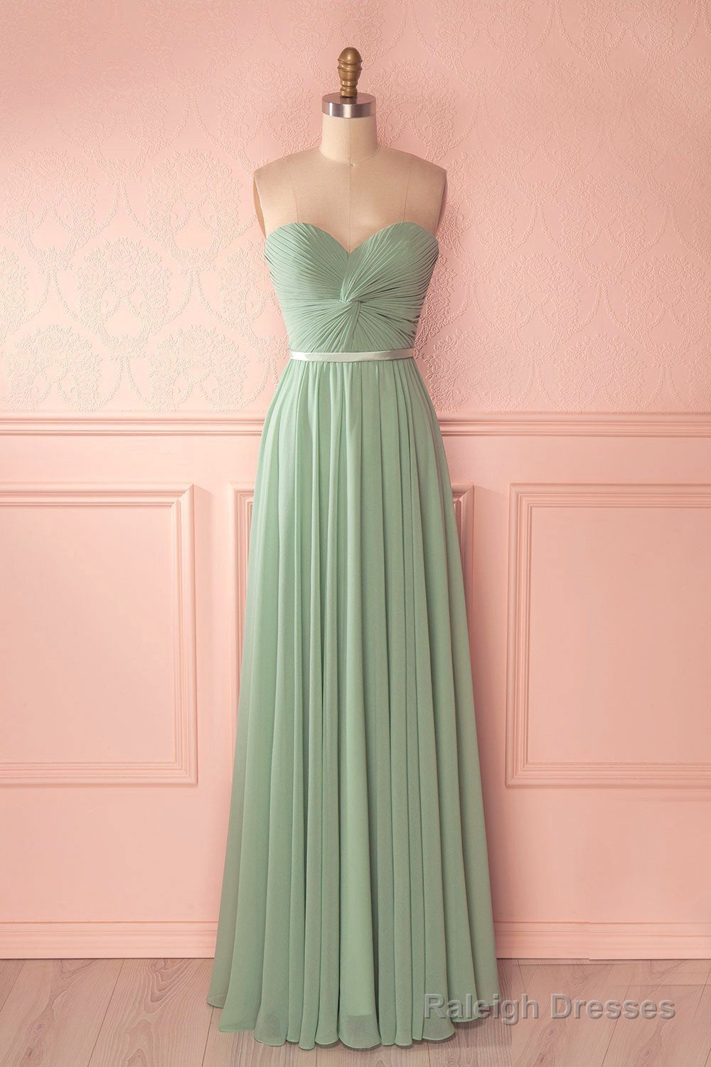A-Line/Princess Chiffon Sweetheart Bridesmaids Dress Main image