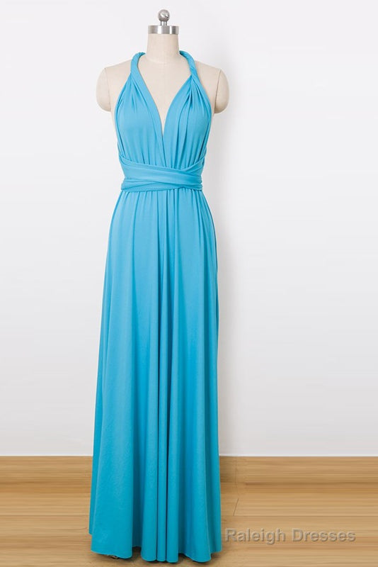 A-Line/Princess Sleeveless Convertible Bridesmaids Dress Secondary image