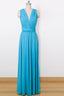 A-Line/Princess Sleeveless Convertible Bridesmaids Dress