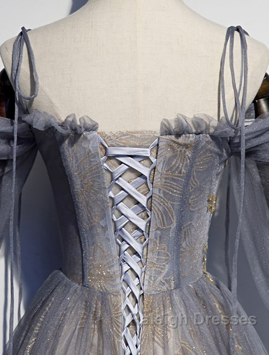 A-Line Prom Dresses Dress Wedding Floor Length Strap Tulle With Sequin Embroidery