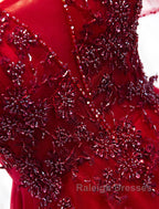 A-Line Prom Dresses Luxurious Dress Wedding Guest Formal Evening Floor Length Short Sleeve Spaghetti Strap Tulle