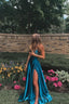 A Line Simple Stunning Long Prom Dresses Formal Prom Gown