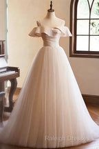 A-Line Sleeveless Backless Spaghetti Straps Floor Length Evening Dresses Prom Dress