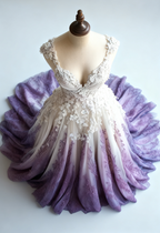 A-Line Straps Tulle Beaded Long Prom Dress Applique Sweetheart Neck Evening Gown