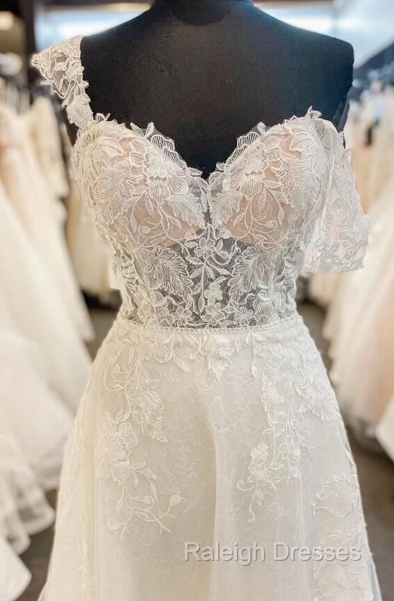 A-Line Tulle/Lace Wedding Dress Secondary image