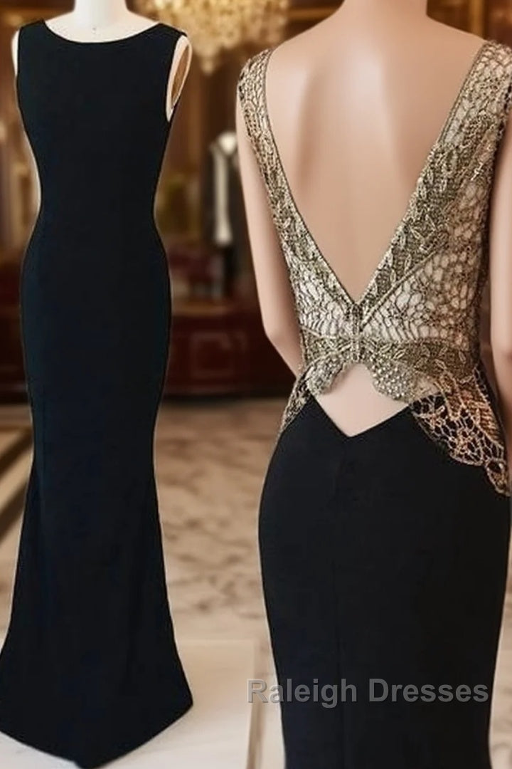 Backless Prom Dresses Mermaid Prom Dresses Lace Prom Dresses Fashion Prom Dresses Main image