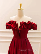 Ball Gown A-Line Prom Gown Empire Dresses Prom Floor Length Sleeveless V Neck Jersey With Pleats Strappy