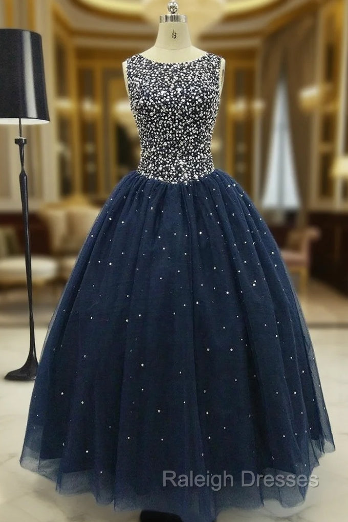 Ball Gown Formal Dresses With Jewel-embellished Bodice Long Elegant Prom Dresses Main image