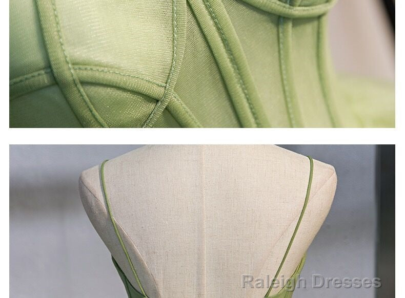 Ball Gowns Green Prom Dress Vintage Prom Dresses Lp1237