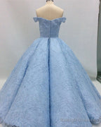 Ball Gowns Lace Off The Shoulder Dress