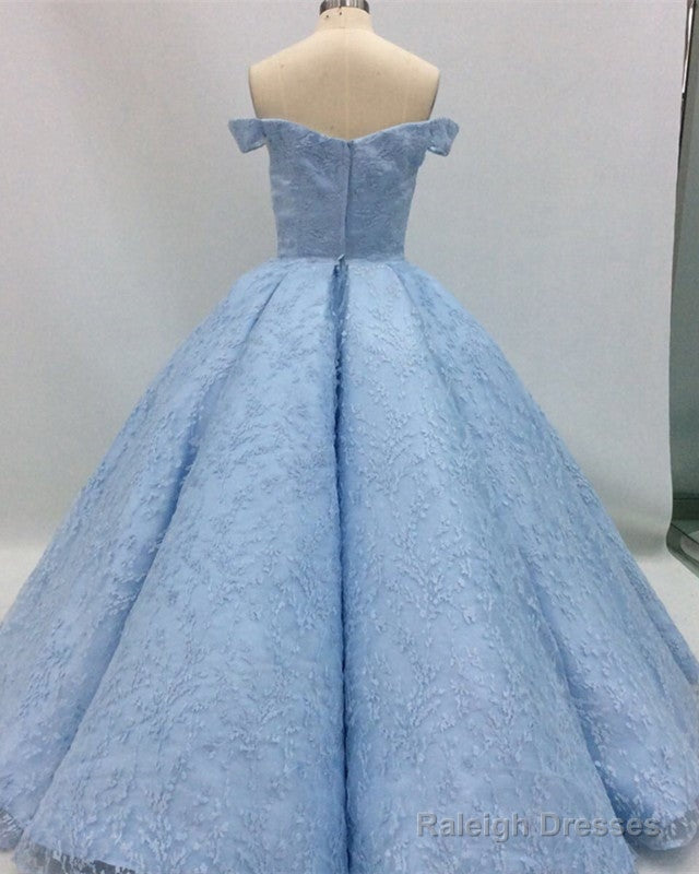 Ball Gowns Lace Off The Shoulder Dress