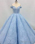 Ball Gowns Lace Off The Shoulder Dress