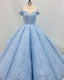 Ball Gowns Lace Off The Shoulder Dress