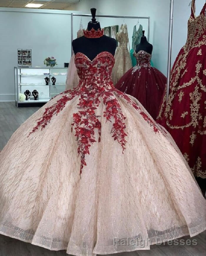 Ball Gowns Long Prom Dress Princess Quinceanera Dresses