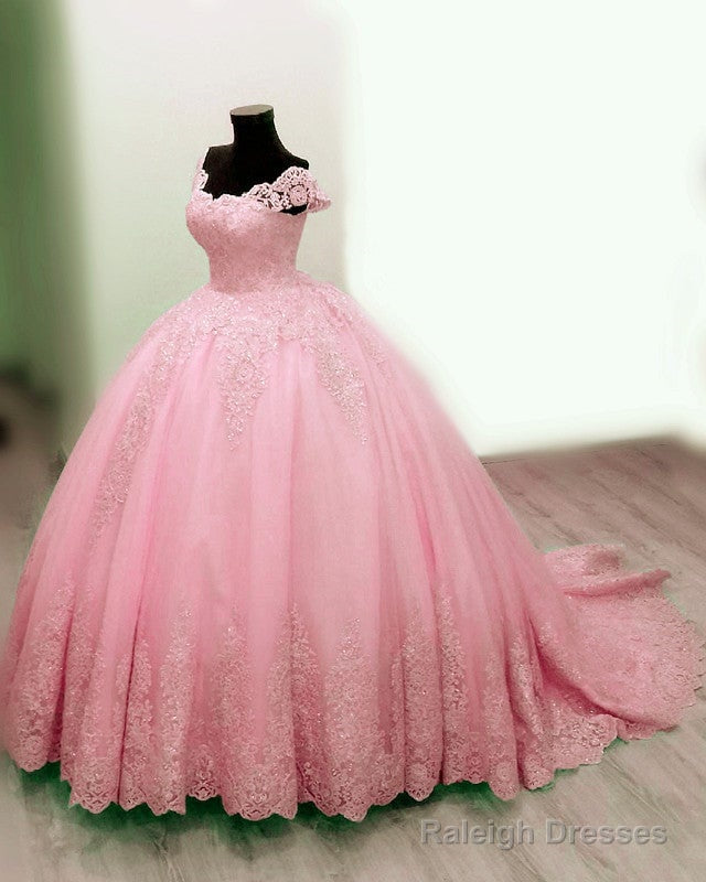 Ball Gown Off The Shoulder Quinceanera Dresses Lace Appliques Secondary image