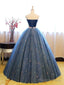 Ball Gown Sleeveless Sweetheart Floor-Length With Beading Net Dresses