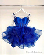 Ball Gown Straps Royal Blue Birthday Dresses Birthday Outfits