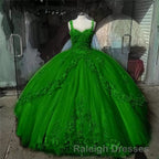 Ball Gown Sweet 16 Dresses Princess Quinceanera Dress Lace Appliques Sweet 15 Prom Ball Gowns