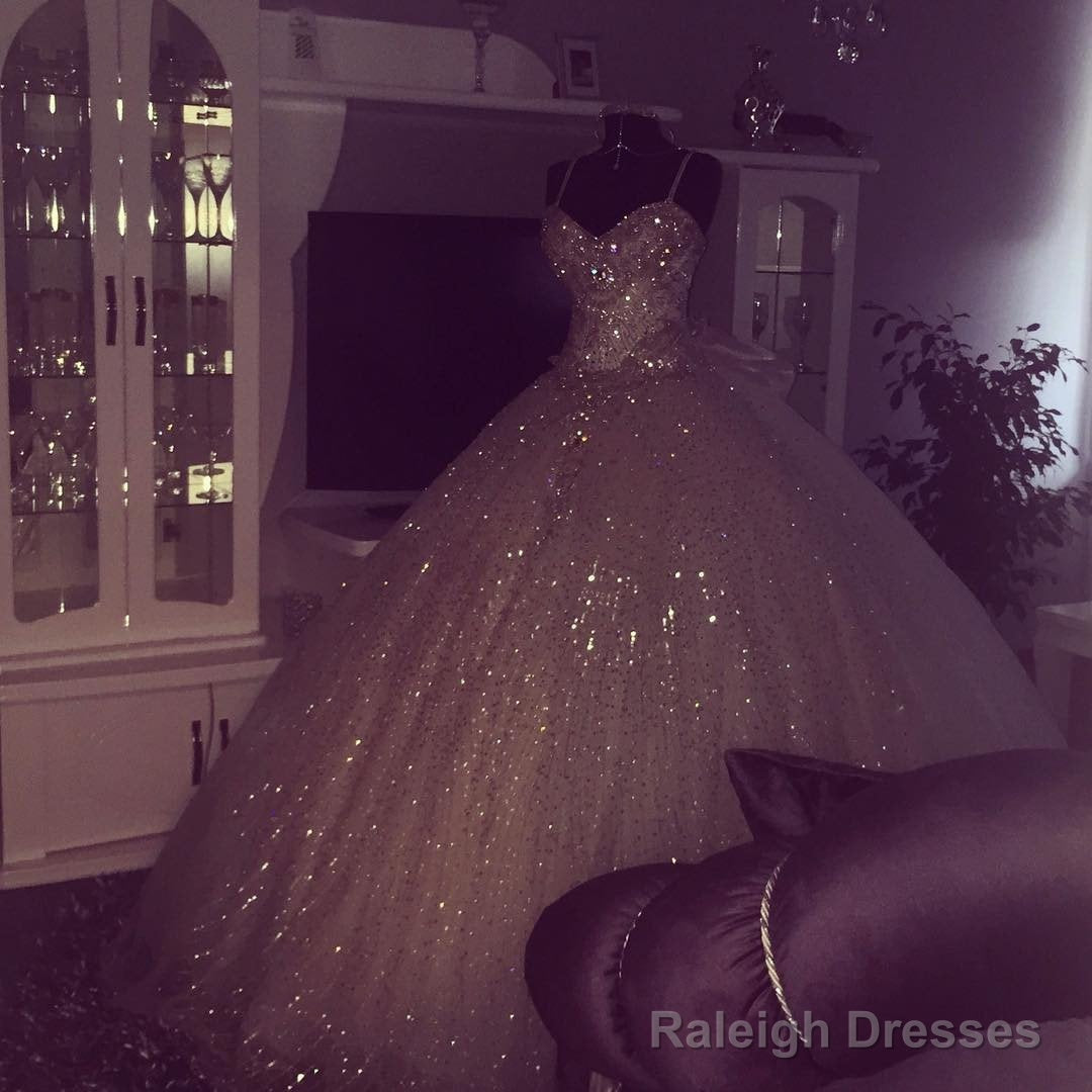 Ball Gowns Wedding Dresses Bling Bling Style