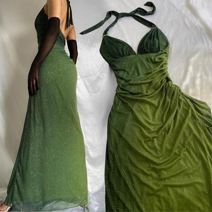 Beautiful Halter Birthday Prom Dress Chiffon Prom Dress