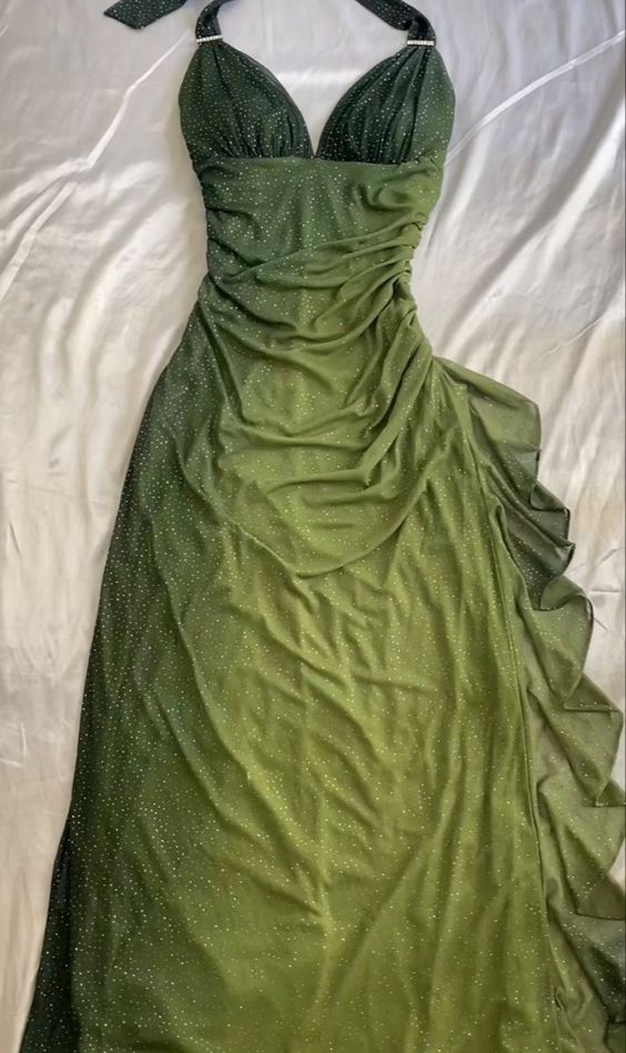 Beautiful Halter Birthday Prom Dress Chiffon Prom Dress