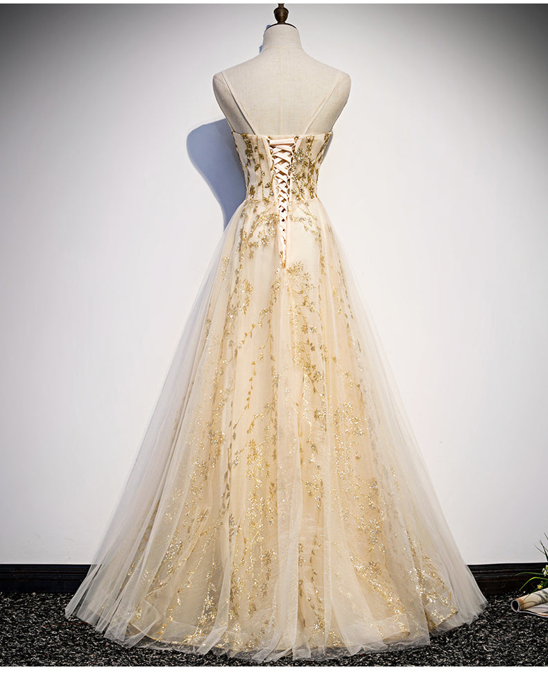 Beautiful Lace Long Prom Gowns New Style Prom Dresses