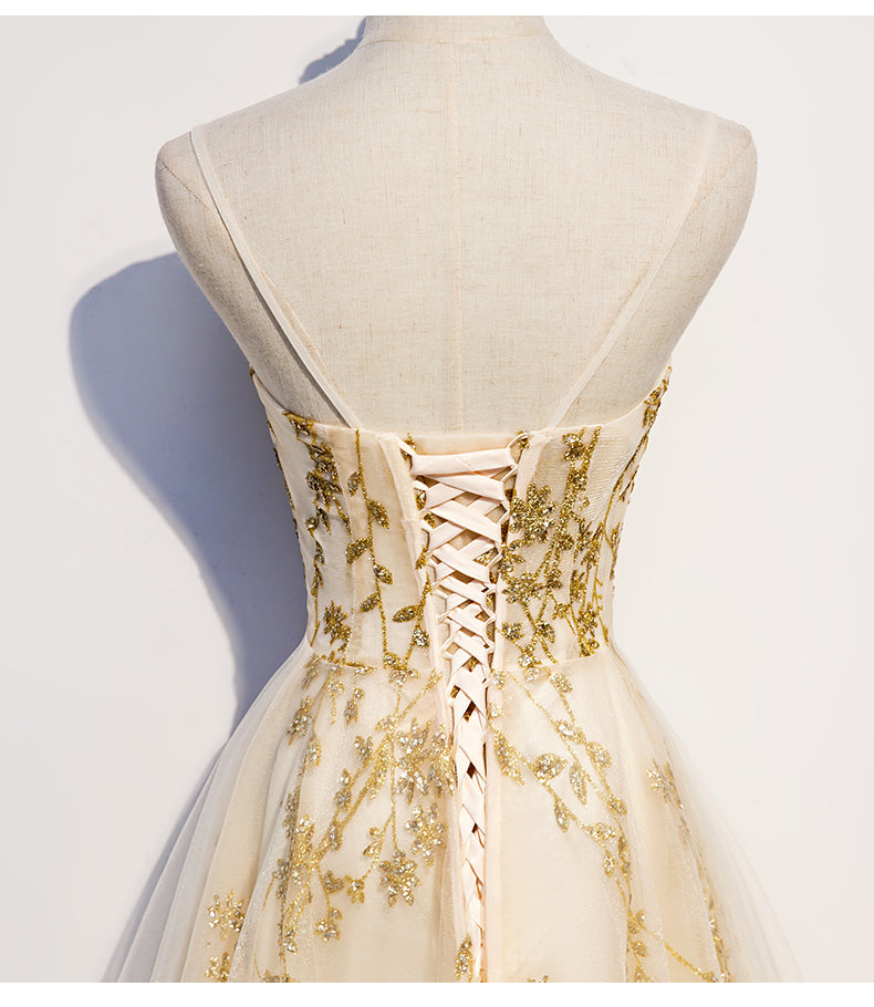 Beautiful Lace Long Prom Gowns New Style Prom Dresses