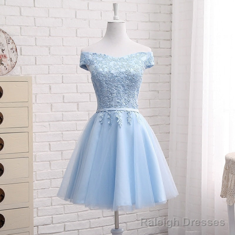 Beautiful Light Blue Party Dress, Charming Blue Bridesmaid Dress , Party Dress