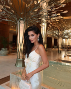 Beautiful Mermaid Spaghetti Straps Satin Long Prom Dress Prom Dresses
