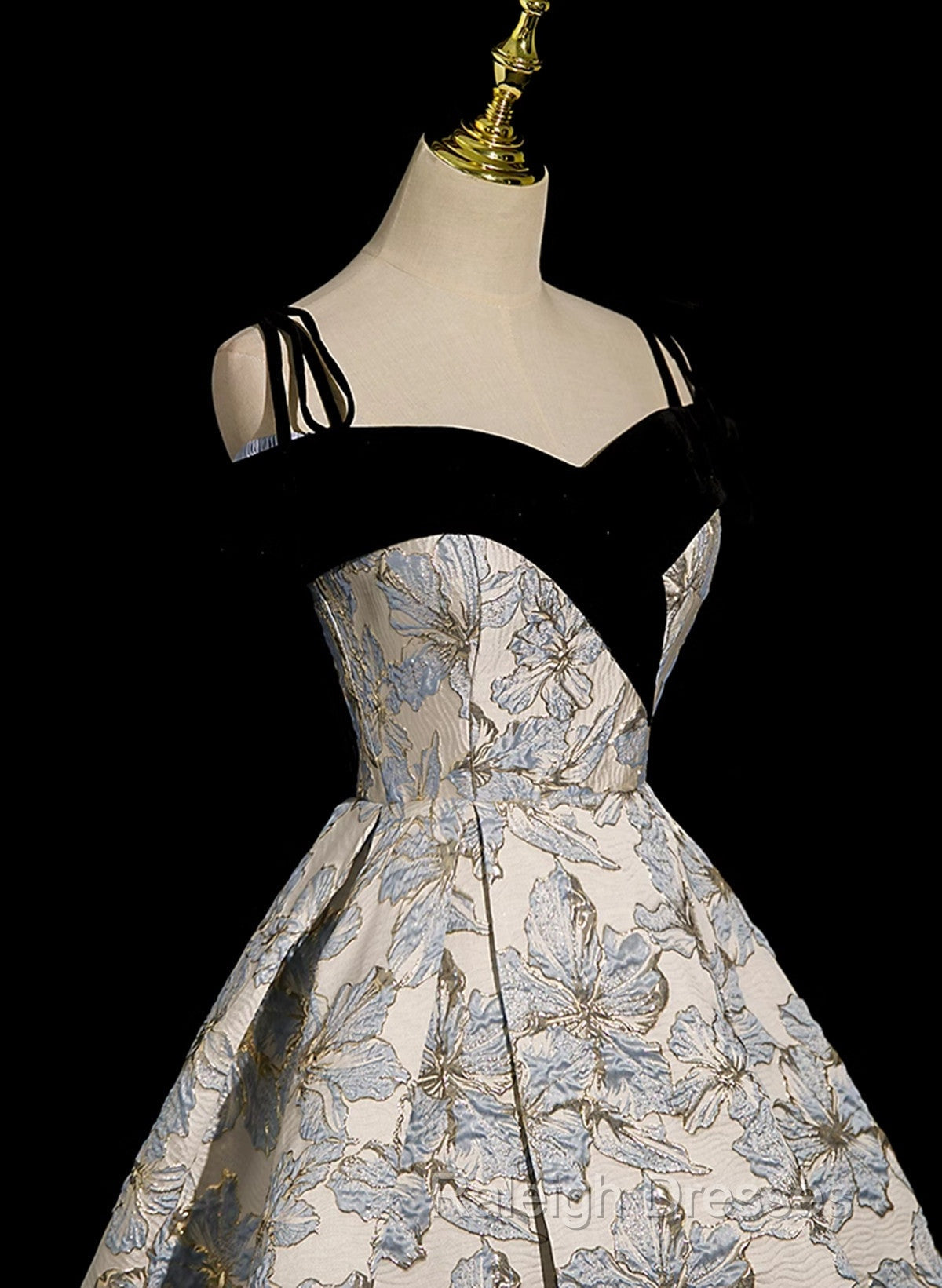 Beautiful Satin Sweetheart Off Shoulder Prom Dress, A-Line Satin Evening Dress Secondary image