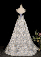 Beautiful Satin Sweetheart Off Shoulder Prom Dress, A-Line Satin Evening Dress