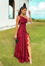 Beautiful Sheath One Shoulder Lace Long Prom Dress Evening Dress