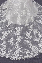 Best Spaghetti Strap Appliques Mermaid Wedding Dress