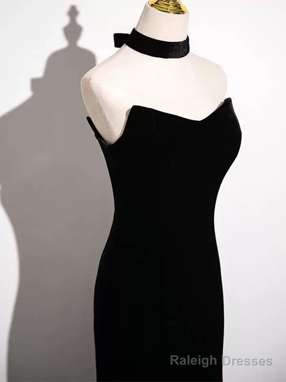 Black And White Mermaid Long Prom Dresseses Black And White Prom Dresses