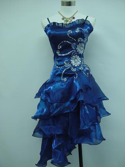 Black Chiffon Beaded Mini Satin Short Prom Dresses Homecoming Dresses