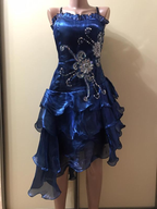 Black Chiffon Beaded Mini Satin Short Prom Dresses Homecoming Dresses