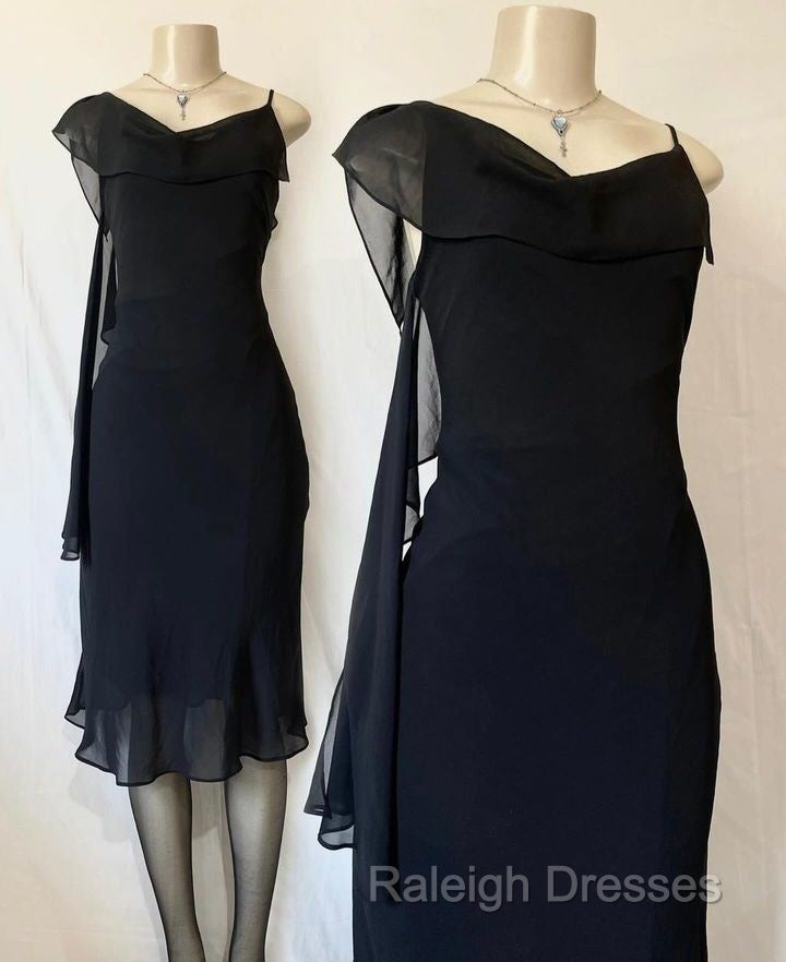 Black Chiffon Prom Dress Party Dress New Formal Dress Secondary image