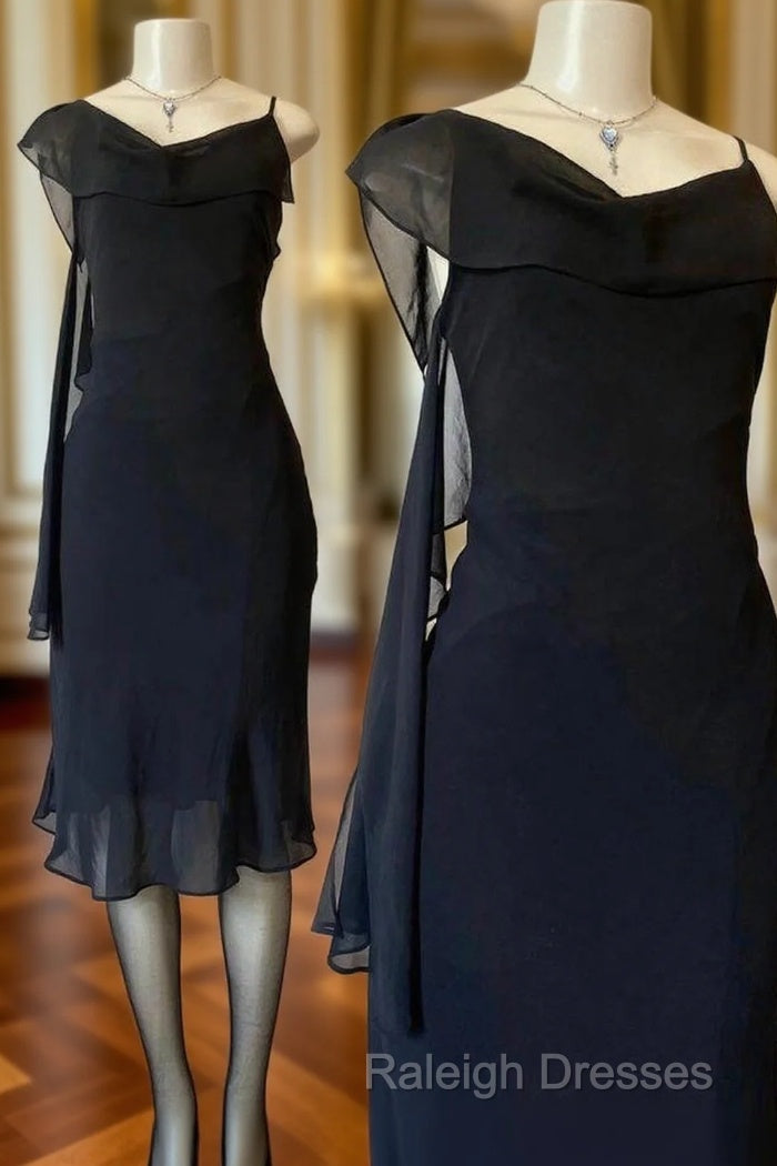 Black Chiffon Prom Dress Party Dress New Formal Dress Main image