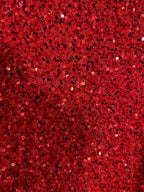 Black Girl Prom Dress One Shoulder Mermaid Red Prom Dress | Cheap Sequins Prom Gown