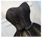 Black Hoco Dresses Short Homecoming Dress