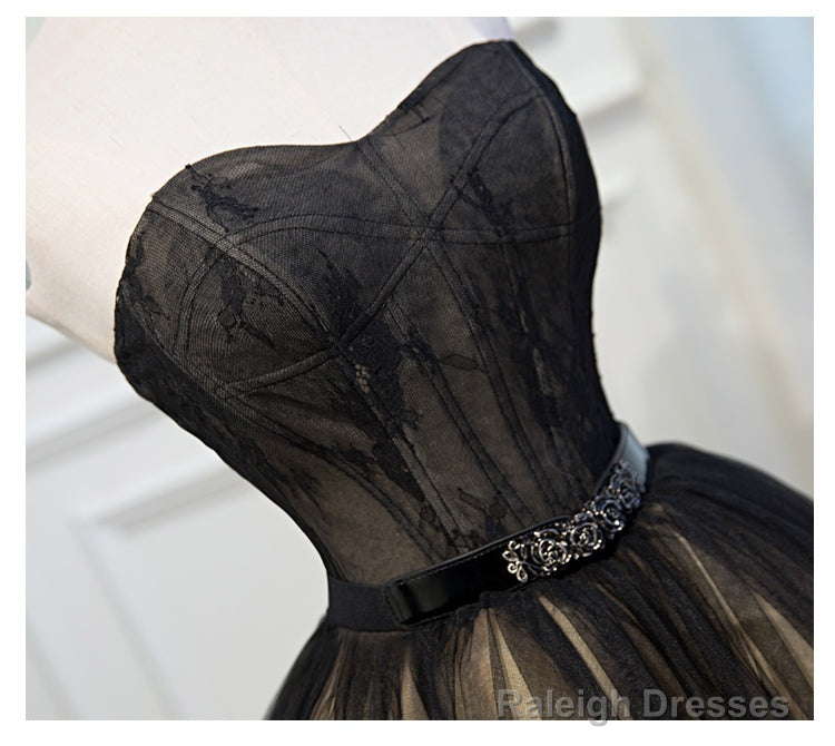 Black Hoco Dresses Short Homecoming Dress