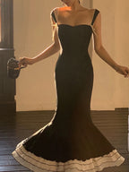 Black Mermaid Prom Dresses Long Sweet Prom Dresses