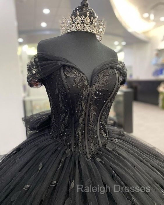 Black quinceanera dress Ball Gown Prom Dresses Evening Gown Secondary image