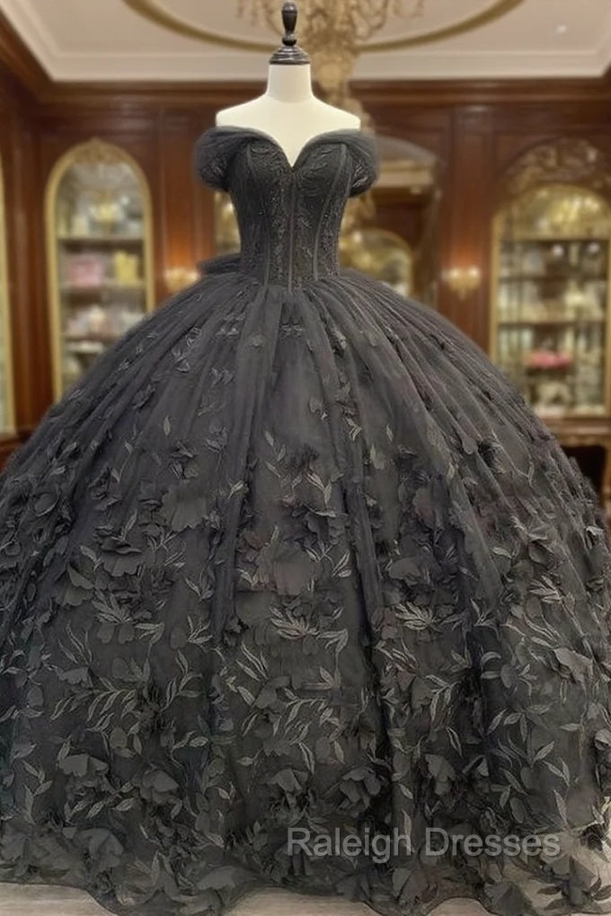 Black quinceanera dress Ball Gown Prom Dresses Evening Gown Main image