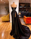 Black Sheath Long Evening Dresses, Prom Party Dresses