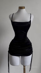Black Short Prom Dress Sexy Prom Dress