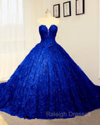 Black Sweetheart Lace Wedding Dresses Ball Gown