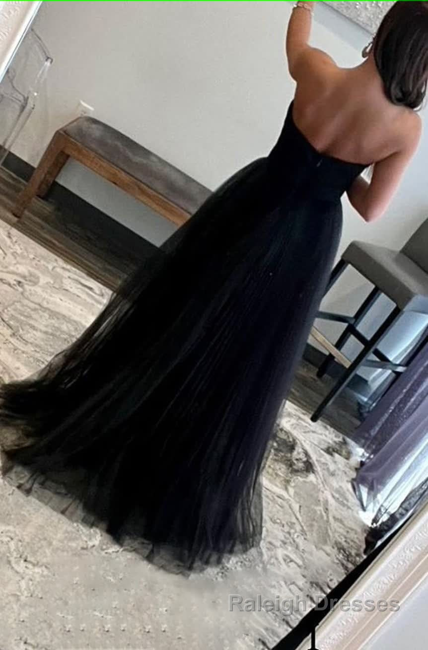Black Sweetheart Tulle A-Line Prom Dress Secondary image