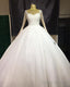 Bling Ball Gowns Wedding Dresses With Sleeves