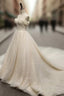 Bling Bling Wedding Dress Sequins Off Shoulder